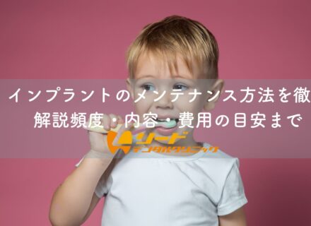インプラントのメンテナンス方法を徹底解説|頻度・内容・費用の目安まで